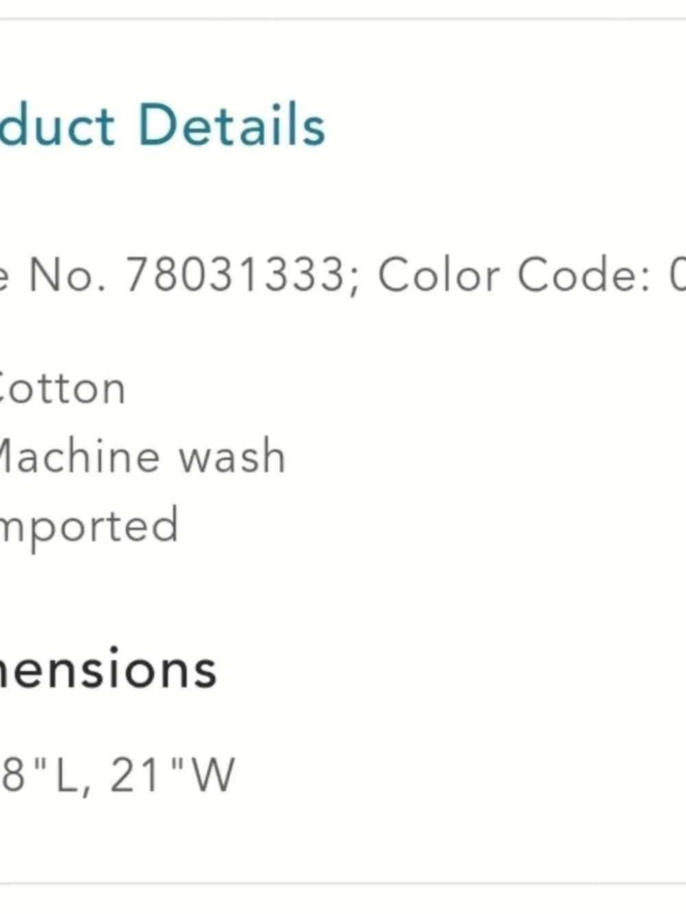 Anthropologie Drive You Wild Tiger Kitchen Towel